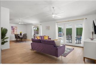 Tranquil Palm Springs Villa, Saltwater Pool, Magical View, Minutes to Downtown, Sleeps 8 - Palm Springs - 5