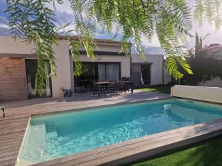 Villa 5***** piscine proche de la plage Cala Rossa - Lecci - 0