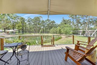 Pokolbin Glamping - Sleeps 6 Across 3 Eco-Friendly Glamping Tents - Pokolbin - 9