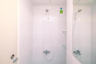 Pleasant and Tidy Studio Tokyo Riverside PIK 2 Apartment By Travelio - Rawalembang - 8