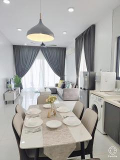 27Johor, nearCIQ, Danga bay Free parking 3BR15pax - 6