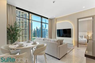 Luxury One Bedroom with Burj Khalifa View - 0