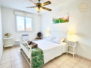 Villa Les Lauriers -3 Chambres, Climatisation, Terrasse, Jardin, BBQ & Plancha- SUDSEJOURCONCIERGERIE - Elne - 8