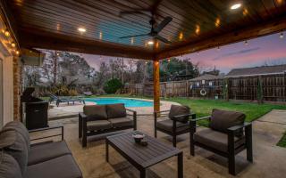 Rustic Modern Escape - 4BD-2BA with Pool & Patio - 9