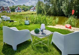 Pier 84 - tolles Ferienhaus für bis zu 4 Personen mit Kaminofen und Sauna - Haustiere herzlich willkommen, direkt am Wasser gelegen - Nordhorn - 1
