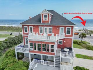 Beachfront, private dock, private pool & hot tub, pool table, ping pong - North Topsail Beach - 9