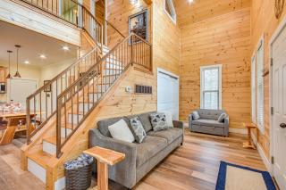 Covered Porch and Fire Pit Cabin in Richland -  - 7
