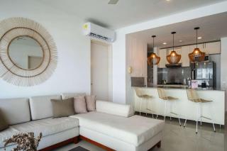 Impeccable 2BR with Charming Balcony in Sunset Beach - Cartagena - 5