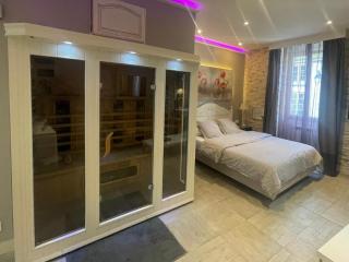 Appart' Spa et Sauna Privatif Au Cœur De Beaune - 7