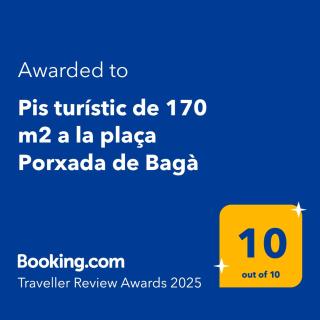 Pis turístic de 170 m2 a la plaça Porxada de Bagà - Bagá - 9