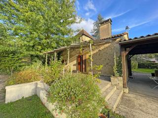Maison en pierres avec piscine privée en bord de Dordogne - FR-1-824-2 - 9