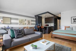 Nob Hill Studio w Sauna Gym City View SFO-128 - 8
