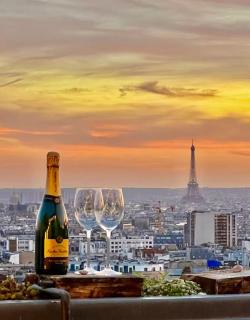 Terrasse avec vue magique sur tout Paris - Parijs - 0
