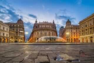 Heart of Genova B - De Ferrari 3min - AC - WiFi - 9