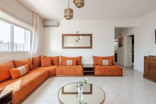 Spacious 2Bedrooms Fully equipped-5min Agdal Station - 5
