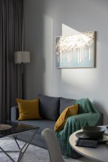 Chic 1BR in Sobha Hartland Waves - 1