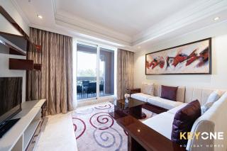 Grandeur Living 2BR plus Maid with Beach Access - Dubai - 0