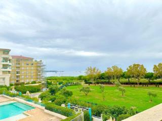 Appartement 1 chambre Vue mer piscine parking - Golfe-Juan - 0