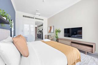 Silkhaus beautiful studio in Art Gardens with pool access - Dubai - 7