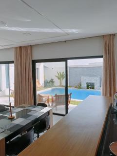 VILLA POOL Djerba Aghir AIR CONDITIONING - 5 BEDS - 4