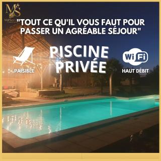 Belle maison en pierres avec piscine - - 0