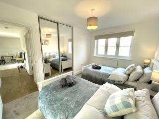 New Modern 2 Bed with parking in BISHOPS STORTFORD, close to Stansted Airport! - Birchanger - 6