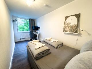 Messeapartment für 4 Gäste mit kostenlosen Parkplätzen - 9