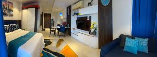 Studio Condominium,with pool Nitflex wifi Tambuli Seaside Tower C Seaview balcony 15mins from airport - Lapu Lapu City - 0
