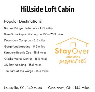 Hillside Loft Cabin - Rogers - 9
