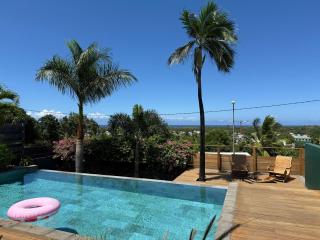 Villa Acacias - Piscine et vue panoramique - L’Étang-Salé - 8