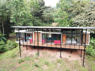 Sinfonía Tropical, ocean view, 5 minutes driving to Playa Linda, 15 to Dominical, wifi Starlink - Savegre - 0