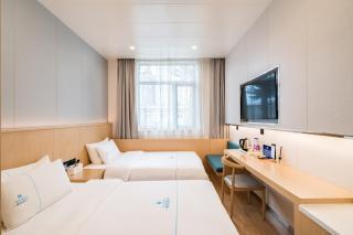 Dequan Luxury Hotel Communication University of China Branch Coffee, fruits, snacks, a gym and a laundry room are provided for free in the lobby - Pequim - 3