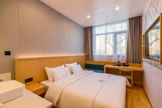 Dequan Luxury Hotel Communication University of China Branch Coffee, fruits, snacks, a gym and a laundry room are provided for free in the lobby - Pequim - 4