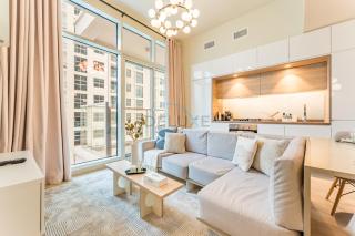 Near Dubai Marina Canal 2BR with Pool and City Views Balcony, Studio One, Dubai Marina by Deluxe Holiday Homes - Dubai - 0