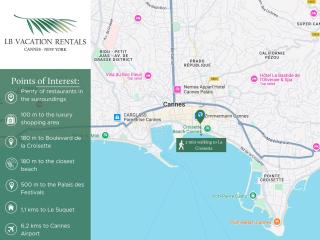 LB Vacation Rentals I Beautiful City Center & Renovated Duplex Minutes from Beaches & Palais - Cannes - 3