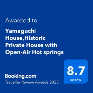Yamaguchi House,Historic Private House with Open-Air Hot springs - 9