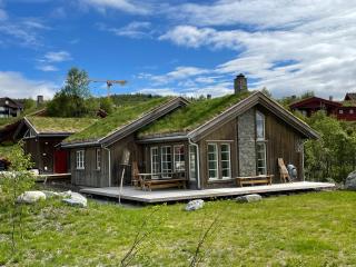 New 4Bedroom Cabin with Sauna, Terrace & Fireplace - Beitostøl - 0