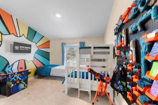 7 Beds Nerf Wall Arcade 4 Min Walk 2 Beach! - Daytona Beach Shores - 7