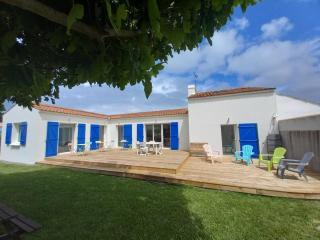 Maison rénovée proche plage, terrasse privée, 4 chambres, 8 couchages, parking, WiFi - FR-1-224B-231 - Noirmoutier-en-l'lle - 0