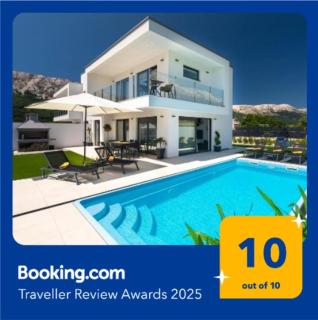 Villa Supernus II with Heated Pool - Baška (Bescanuova) - 0