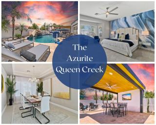 3 King Rooms Sleeps 12 Heated Pool Waterslide Paradise - Queen Creek - 7