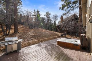 Cabin Upon a Hill - A Hidden Gem, Fireplace, Expansive Decks - Big Bear Lake - 9