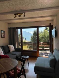 Ovronnaz - Studio with beautiful view and parking - Ovronnaz - 3