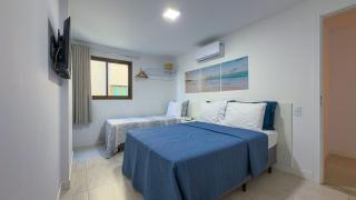 Condomínio Club a 50m da Praia dos Anjos - Apto Vista Mar, 2 Quartos, Piscina, Churrasqueira, Wi-Fi 800MB, Cozinha completa, Estacionamento e Portaria 24h - 4