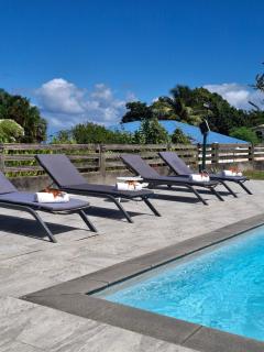 Villa Oneway, piscine privée, classée 3 étoiles - Sainte-Rose - 7