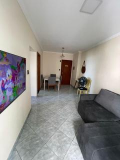APÊ VISTA MAR, 20mts DA PRAIA, ESPAÇOSO E ACONCHEGANTE-56m2- WIFI- 1 DORM-ELEVADOR- 6 PESSOAS - Praia Grande - 1