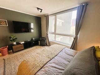 HOM I Depto Studio nuevo en MetroIrarrazabal Nunoa GB314 - Santiago - 1