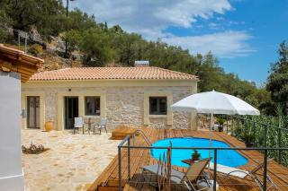 Villa Amfiliki In Der Nähe Der Agni Bucht Mit Privatem Pool - Gimari - 0