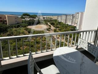 Studio vue mer avec place de parking - Sète - 9