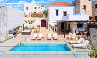 Angenehmes Ferienhaus In Argiroupoli Mit Privatem Pool Und Bergblick - Argiroupoli - 6